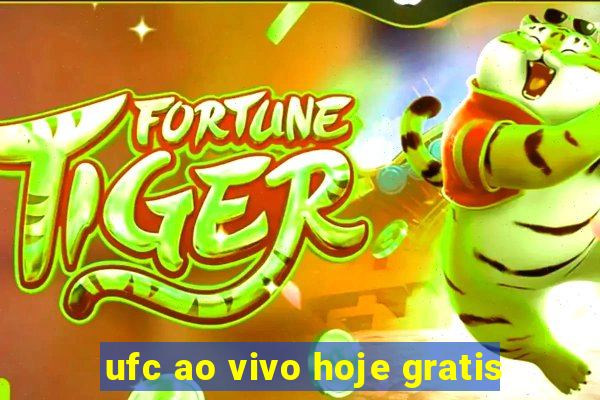 ufc ao vivo hoje gratis